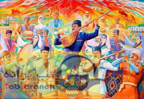 اوجا داغلار باشیندا جیران بالالار 